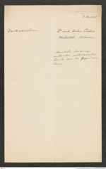 k.k. naturhistorisches Hofmuseum, Intendanzakten 1885-1896 (Hauer), Aktenzahl Z.169/1889, Seite 1